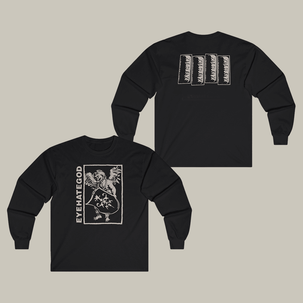 Eyehategod Xan Angel Long Sleeve Shirt Music Themed Eyehategod Apparel Music Fan Gift