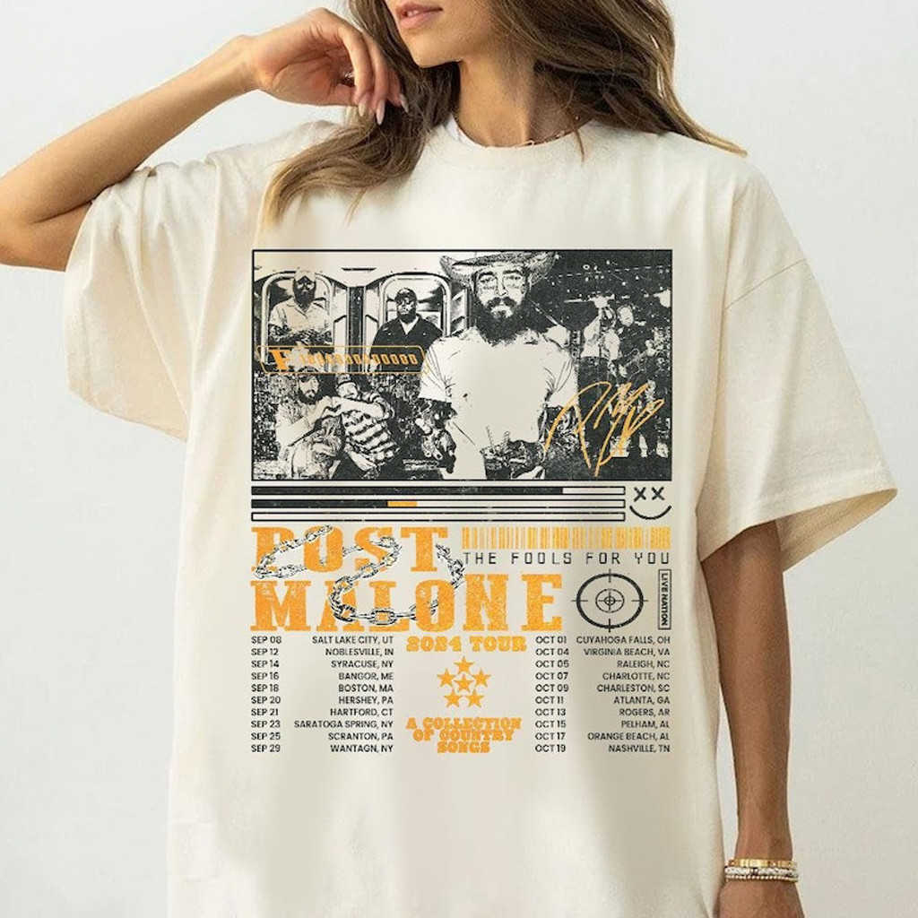 F 1 Trillion Post Malone Tour Shirt Fan Merch Birthday Gift For Wife F 1 Trillion Post Malone Tour Shirt Fan Merch Birthday Gift For Wife