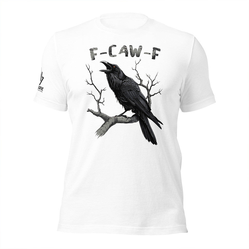 F Caw F Shirt Funny Black Crow F Caw F Meme T-Shirt Gifts For Him