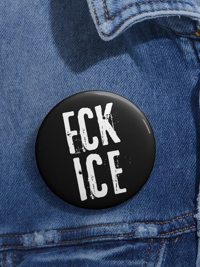 F ICE Pin Button Political Button Minnesota Rebel Alliance Merch FDT Gifts F ICE Pin Button Political Button Minnesota Rebel Alliance Merch FDT Gifts