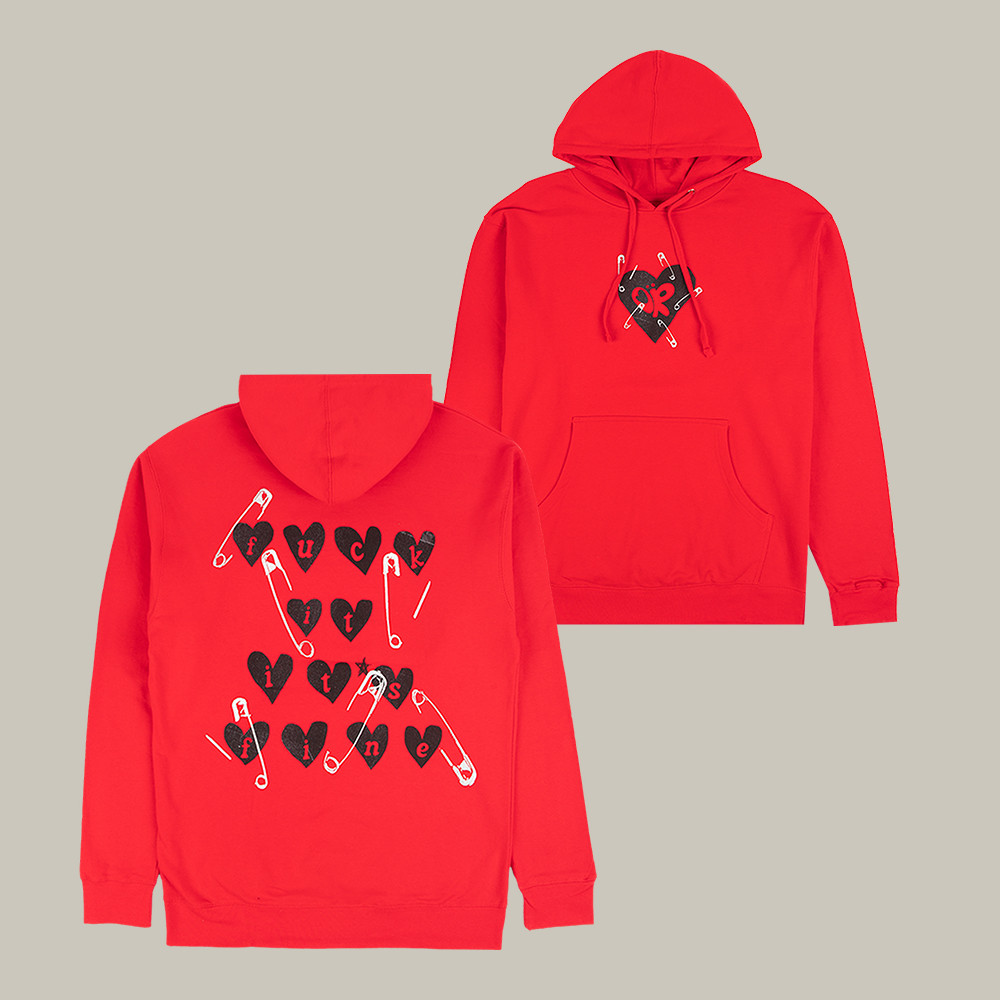 F It It's FIne Olivia Rodrigo Hoodie Music Fan Apparel Present For Olivia Rodrigo Fans