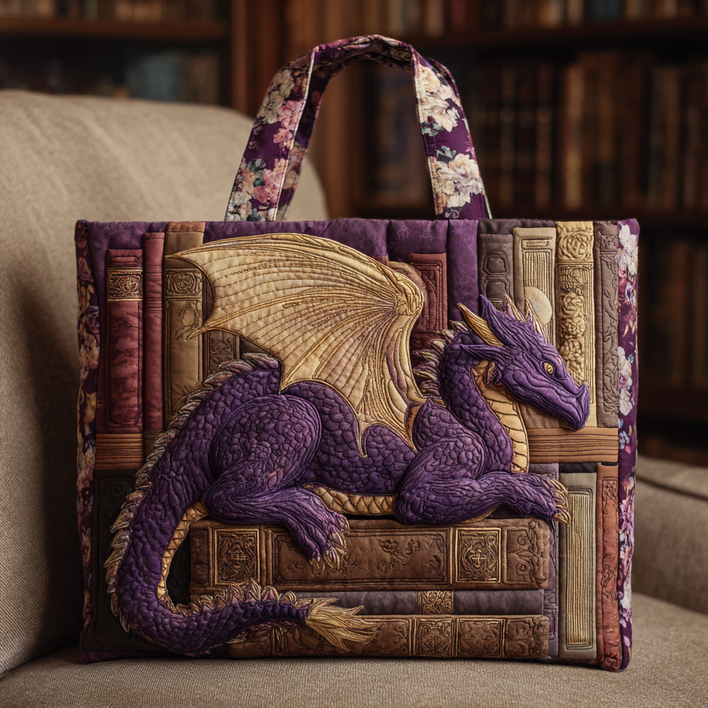 Fable Book Quilted Tote Bag Cool Gifts For Readers