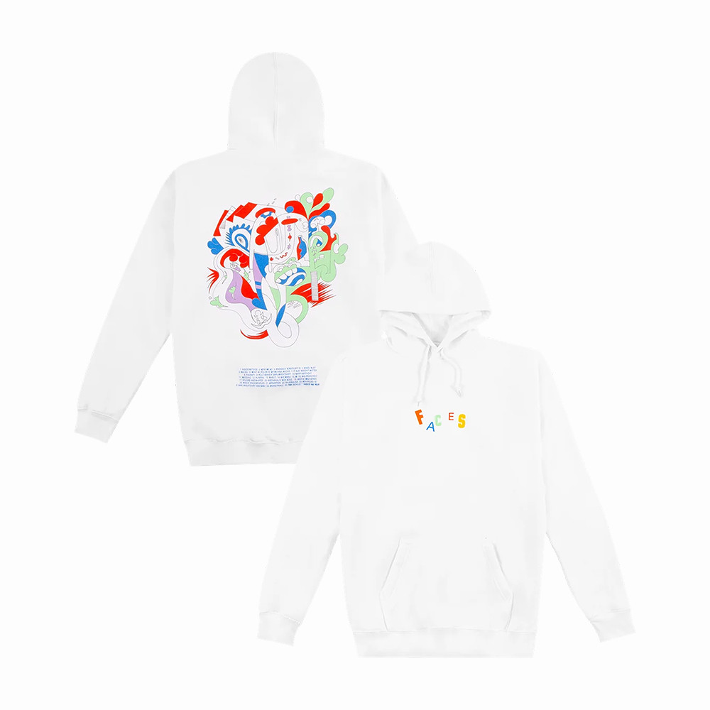 Faces Letters Mac Miller Hoodie Rap Music Apparel Good Present For Mac Miller Fans