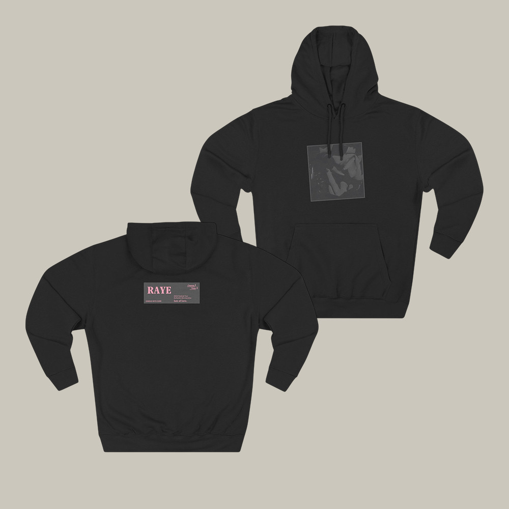 Facetune & Ring Lights Festival Raye Hoodie Music Fan Apparel Raye Lover Present