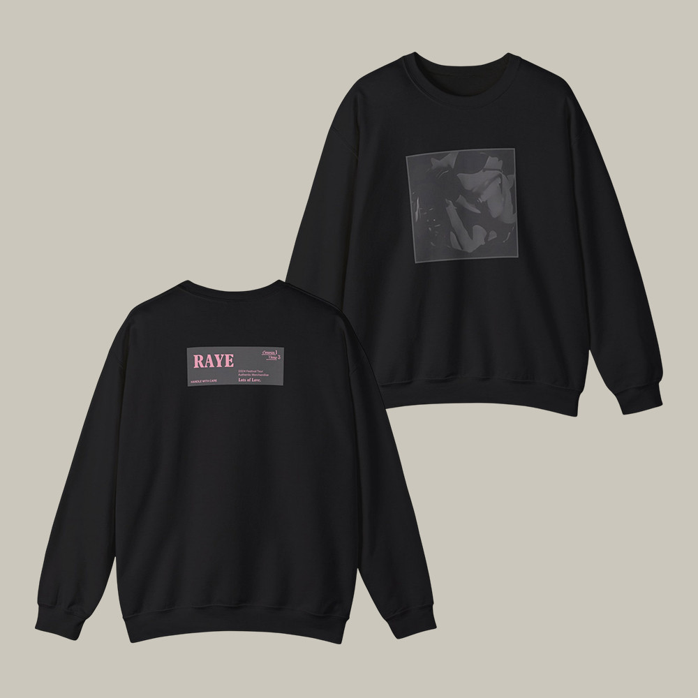 Facetune & Ring Lights Festival Raye Sweatshirt Music Fan Merch Present For Raye Lovers