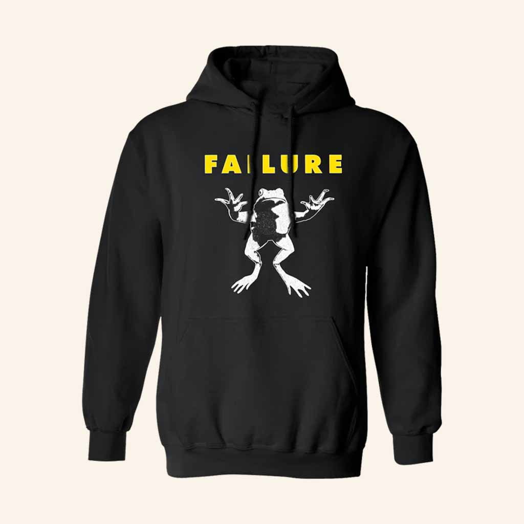 Failure Merch Frog Black Hoodie Good Christmas Gifts For Brother Failure Merch Frog Black Hoodie Good Christmas Gifts For Brother