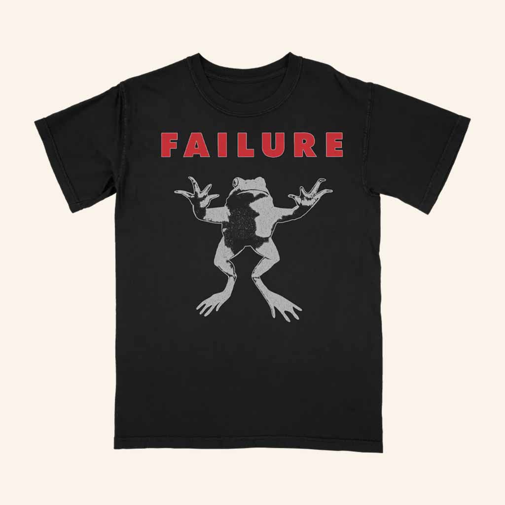Failure Merch Frog Black T-Shirt Christmas Presents For Husband Failure Merch Frog Black T-Shirt Christmas Presents For Husband