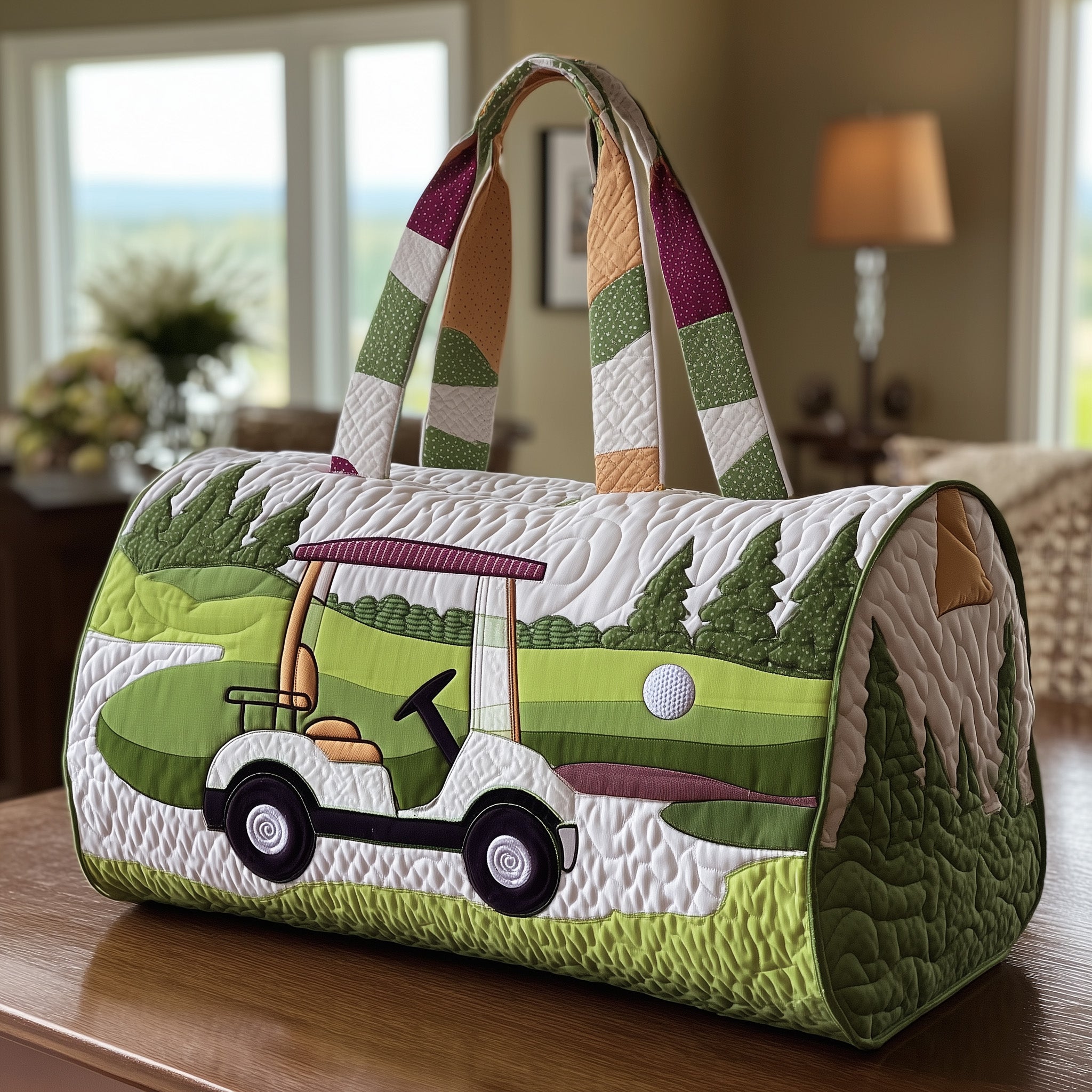 Fairway Classic Quilted Duffle Bag Halloween Gift Idea