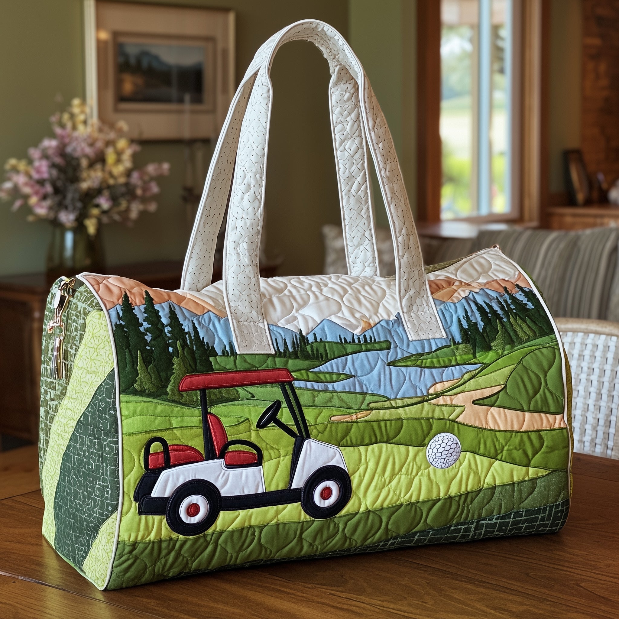 Fairway Classic Quilted Duffle Bag Mother's Day Gift Idea