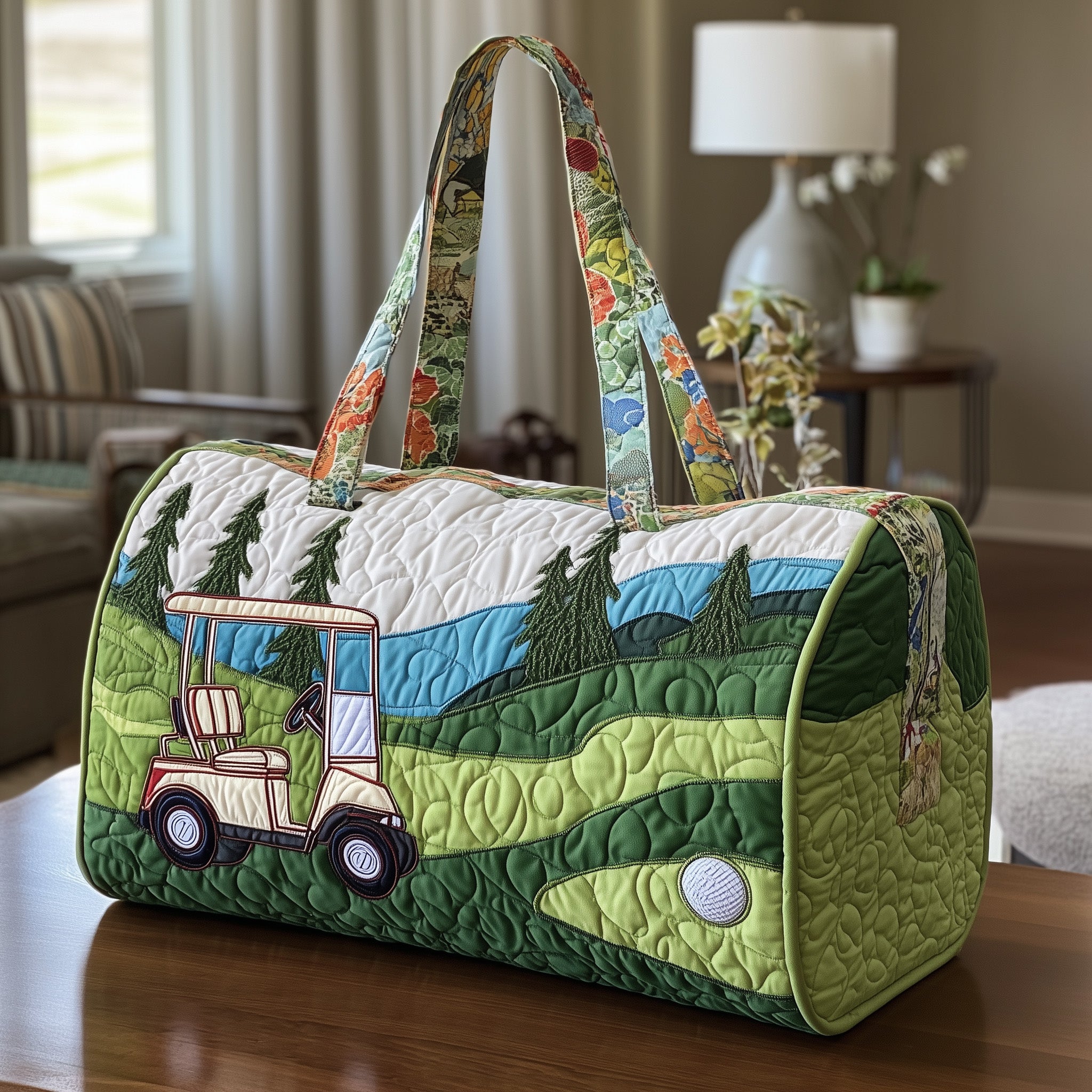 Fairway Classic Quilted Duffle Bag New Year Gift Idea