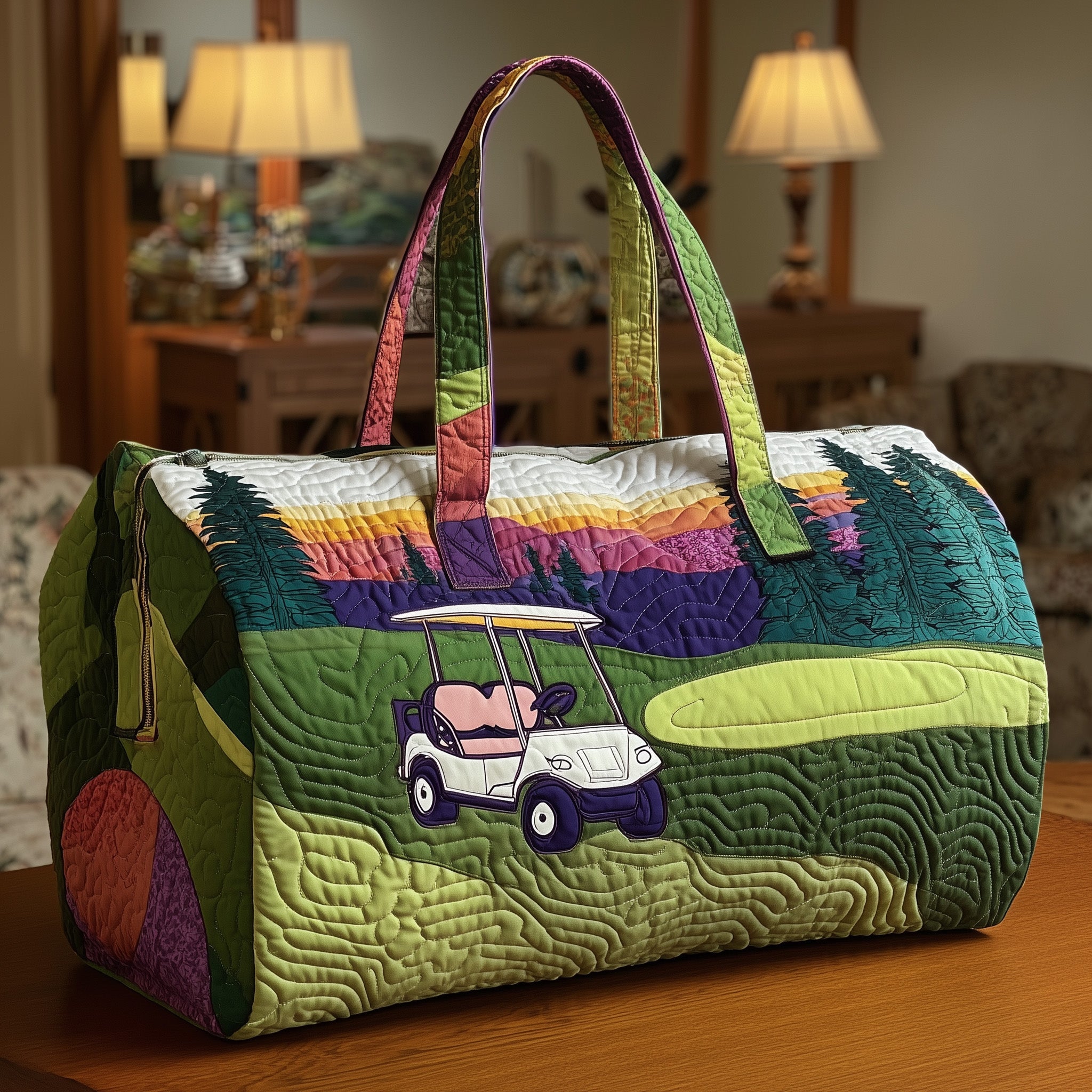 Fairway Classic Quilted Duffle Bag Thanksgiving Gift Idea