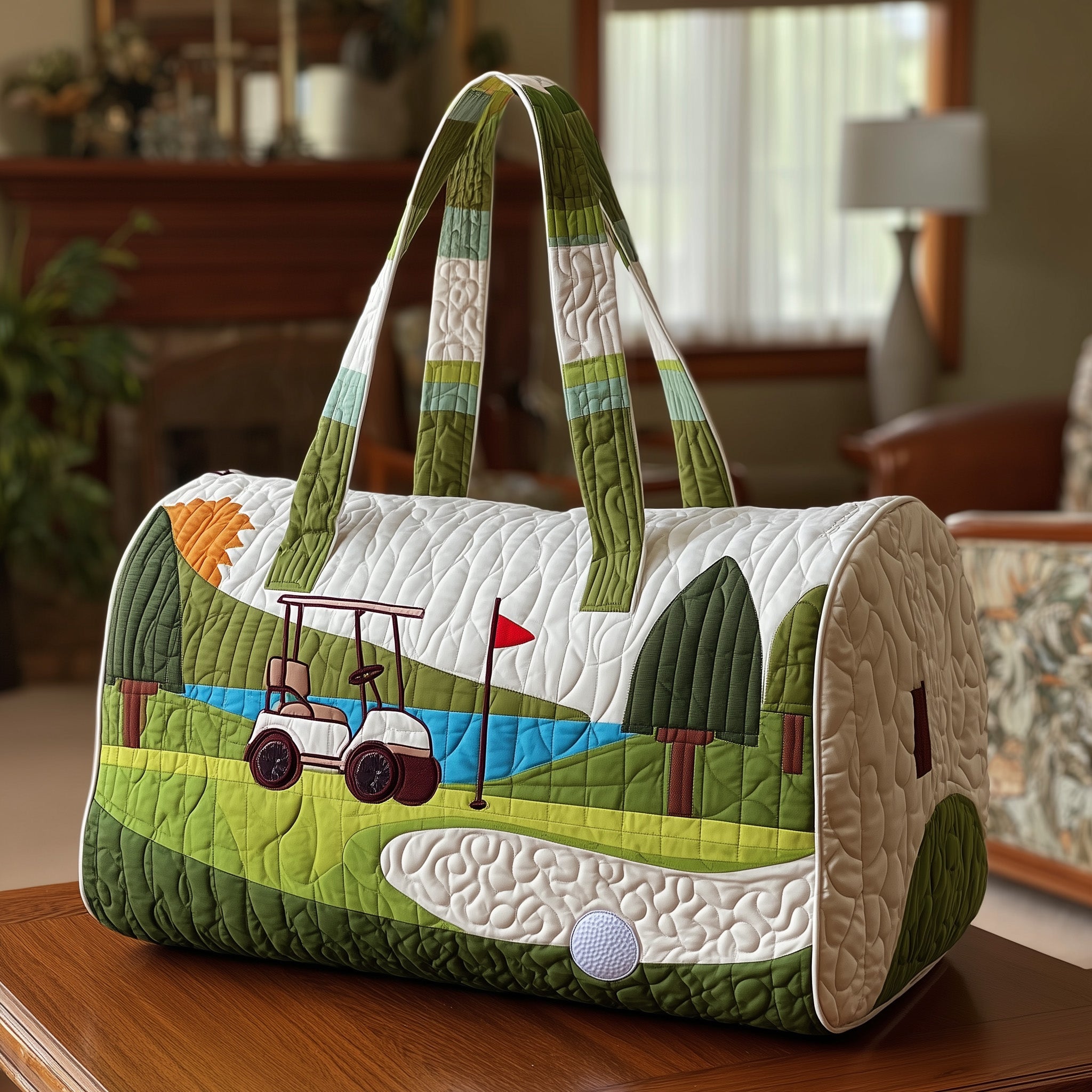 Fairway Classic Quilted Duffle Bag Valentine's Day Gift Idea