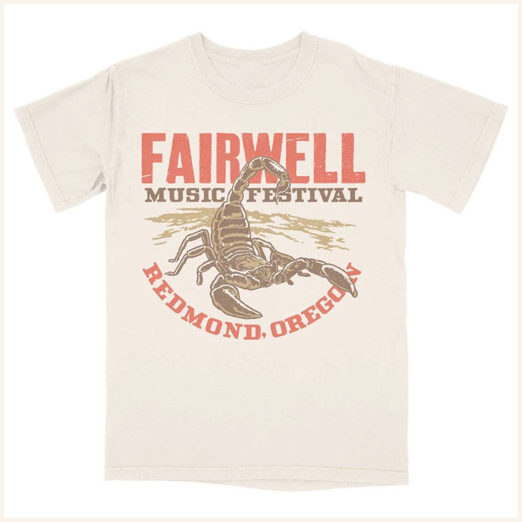 Fairwell Festival Merch 2025 Scorpion T-Shirt Gift Ideas For Husband Fairwell Festival Merch 2025 Scorpion T-Shirt Gift Ideas For Husband