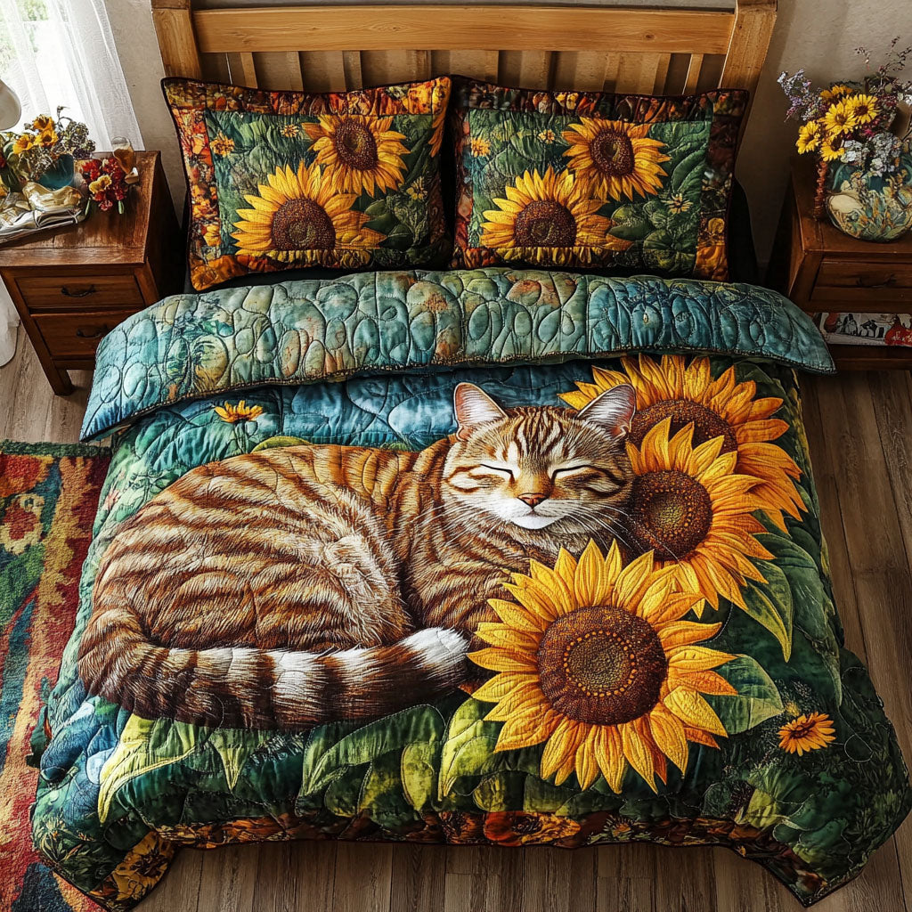 Fairy Paws Quilted Bedding Set Special Home Gift Idea for Comfortable Living