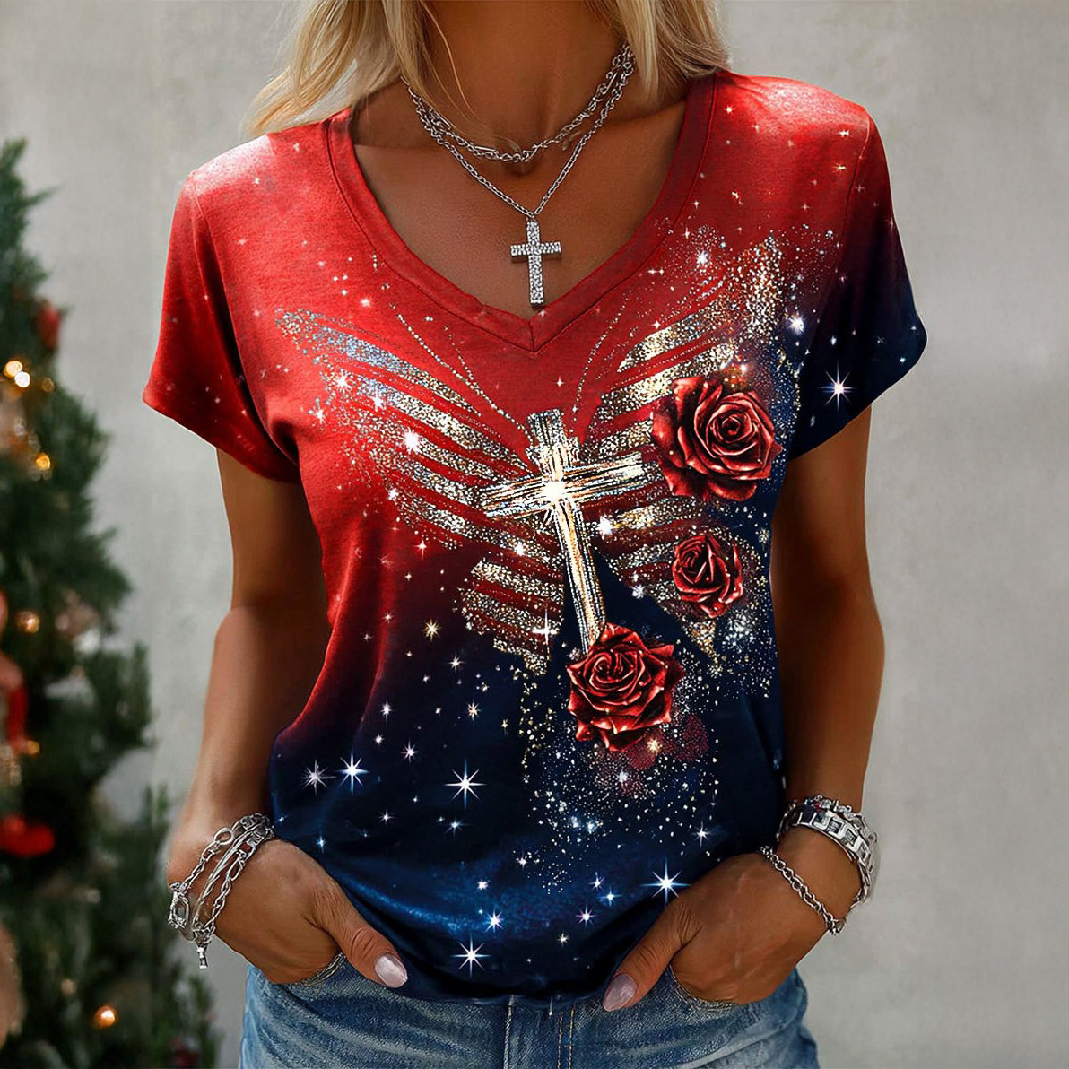 Faith American Founding 250th Anniversary T-Shirt Independence Day 2026 Shirt Patriotic Gifts