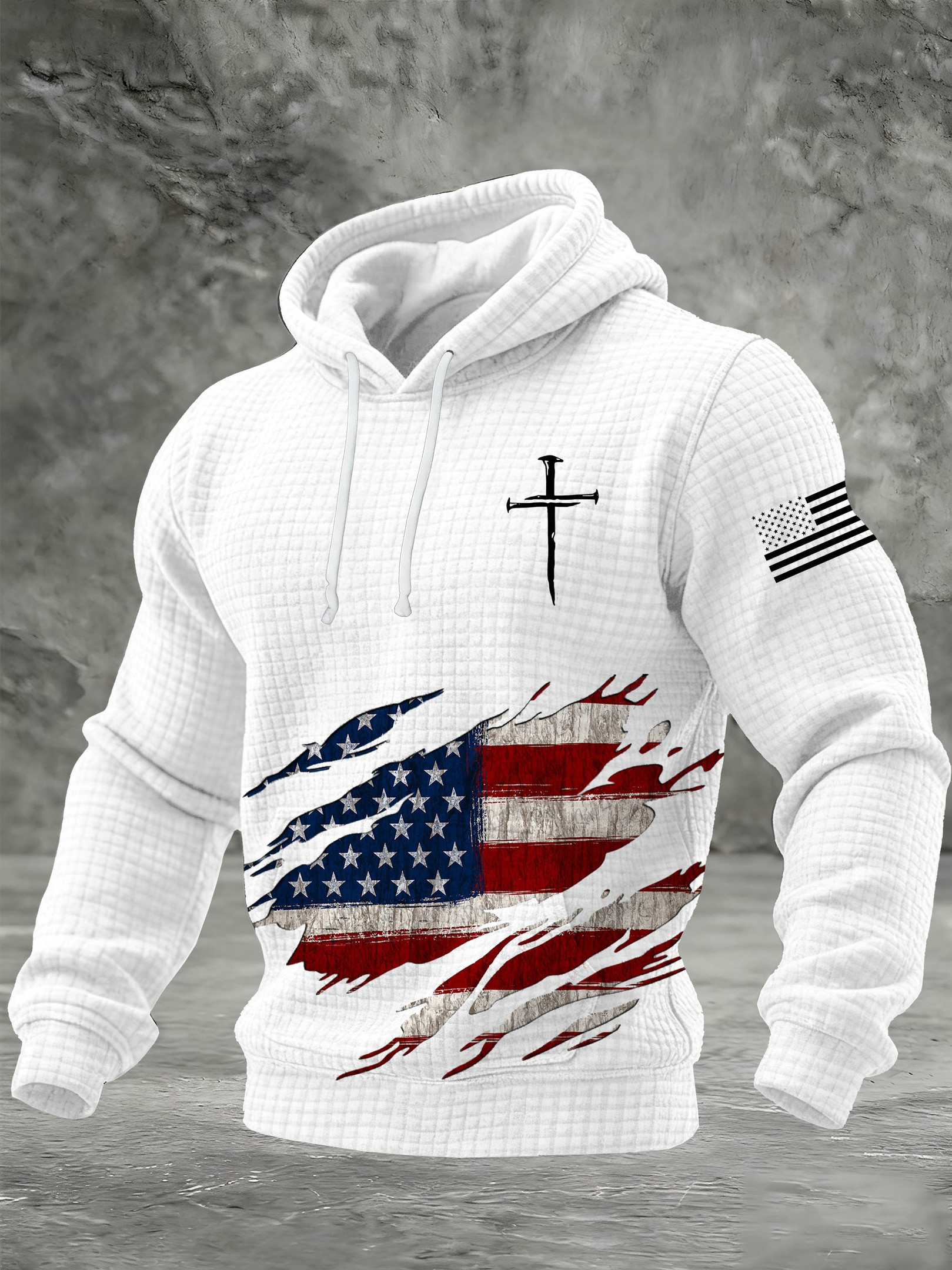 Faith Cross American Flag Hoodie Vintage Fourth Of July Clothes Patriotic Gift Ideas Faith Cross American Flag Hoodie Vintage Fourth Of July Clothes Patriotic Gift Ideas