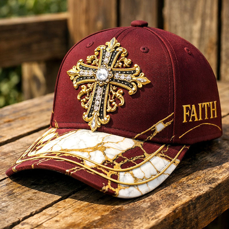 Faith Cross Graphic Believe In God Hat Jesus Faith Based Baseball Cap Best Gift For Him