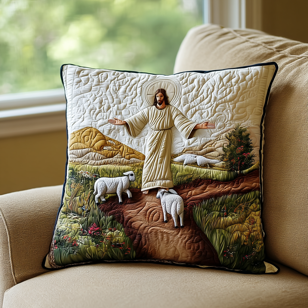 Faith Embrace Quilted Pillow Case Best Cool Pillow Cases Best Christian Gifts