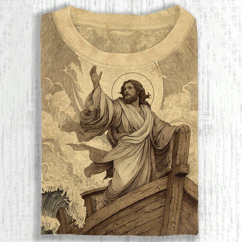 Faith In Jesus Christian T-Shirt In God We Trust Jesus Apparel Religious Gift Ideas