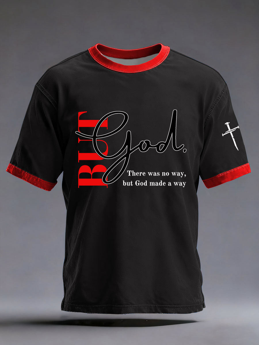 Faith Over Fear Cross Black Christian T Shirt Religious Bible Verse Tee Gift For Men