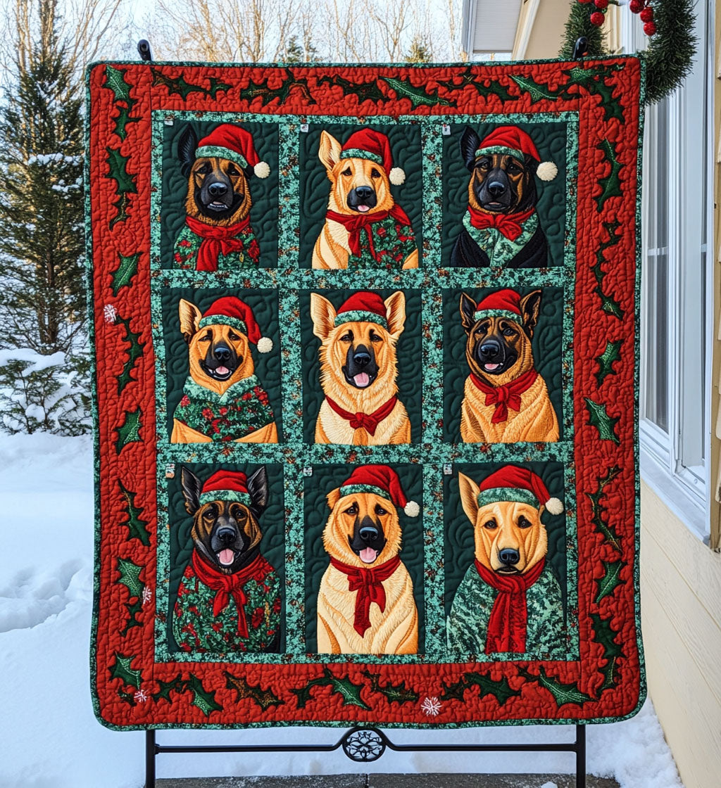 Faithful Guardian Quilted Blanket Good Gifts For New Dog Owners