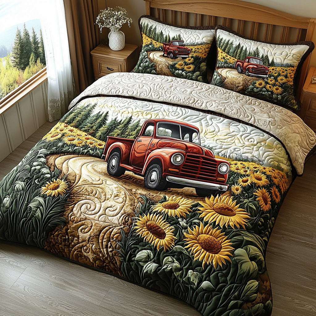 Faithful Ride Quilted Bedding Set Best Comforter Sets Great Christian Gifts
