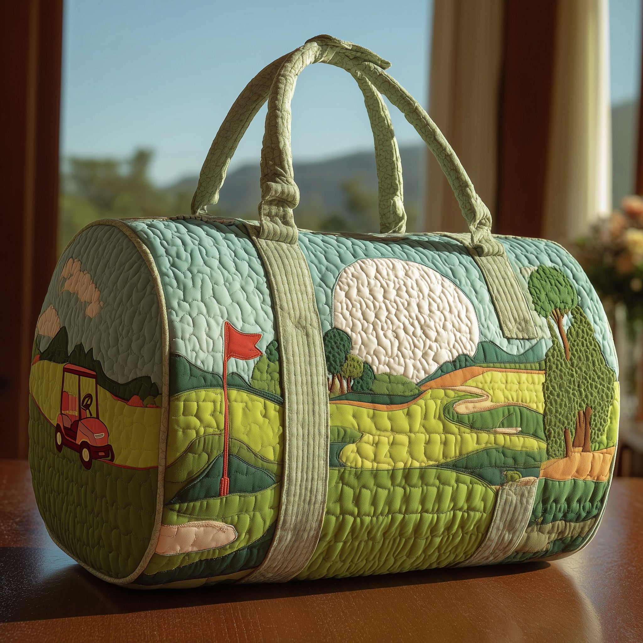 Faiway Dream Quilted Duffle Bag For Everyday Use