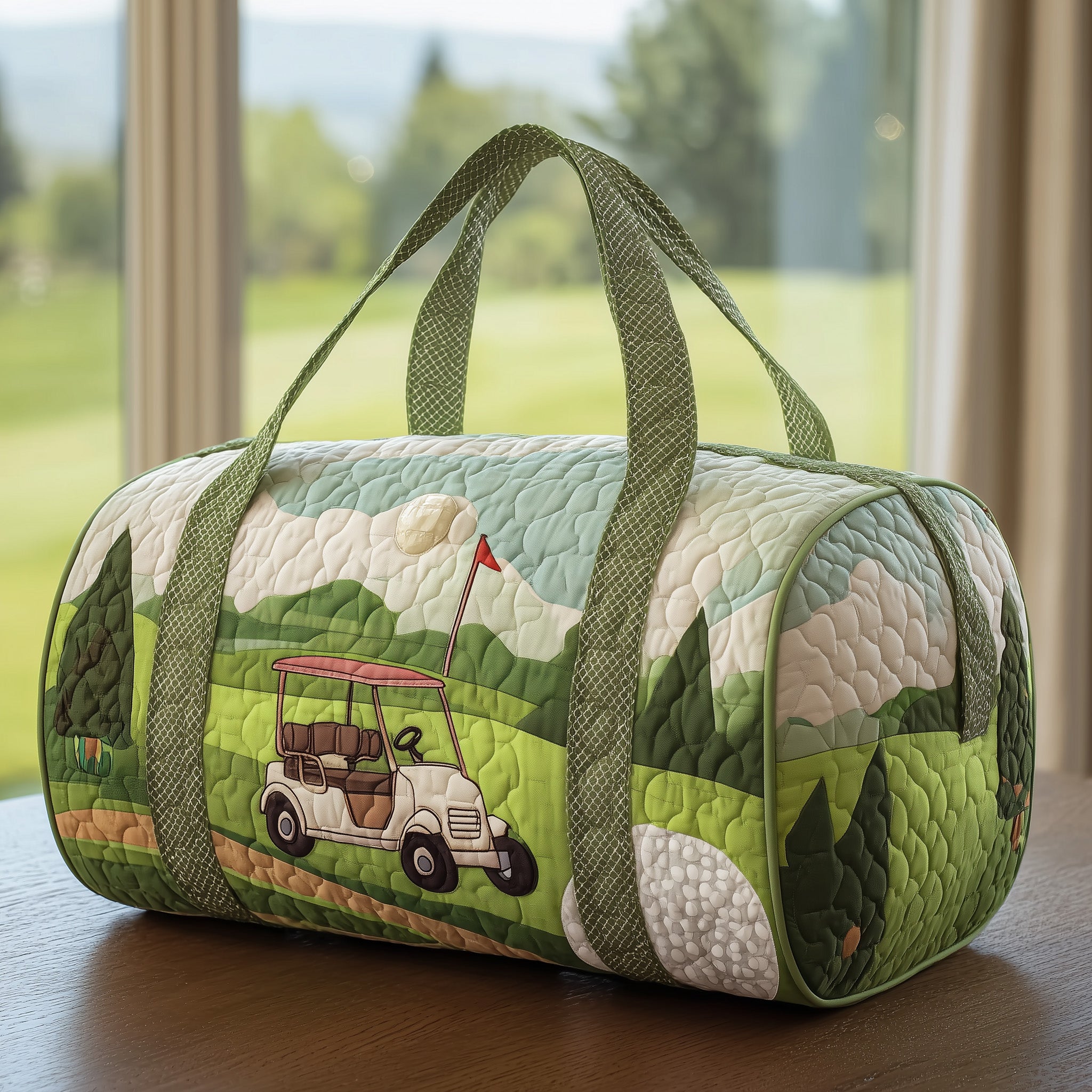 Faiway Dream Quilted Duffle Bag For Weekend Trips