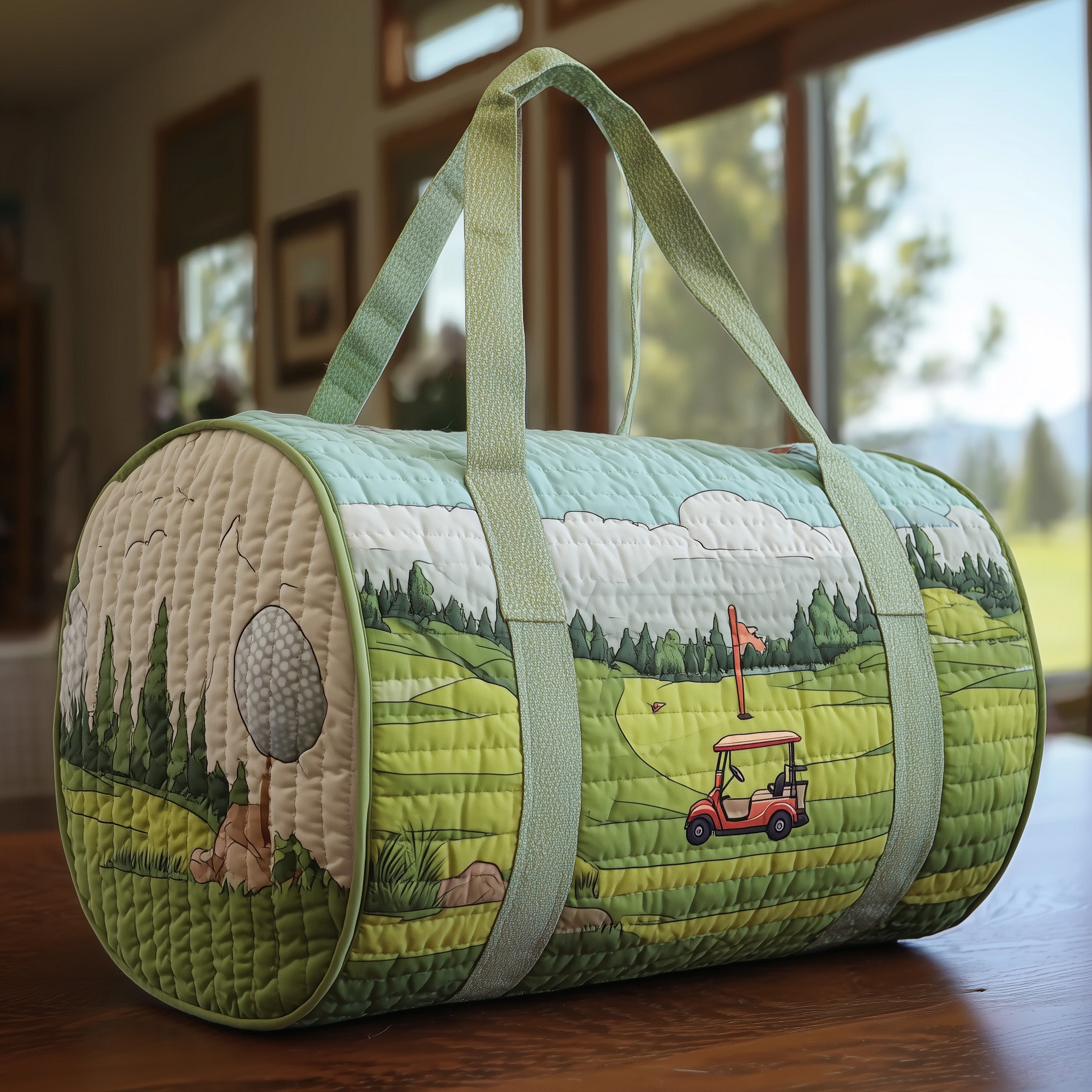 Faiway Dream Quilted Duffle Bag Gift For Family