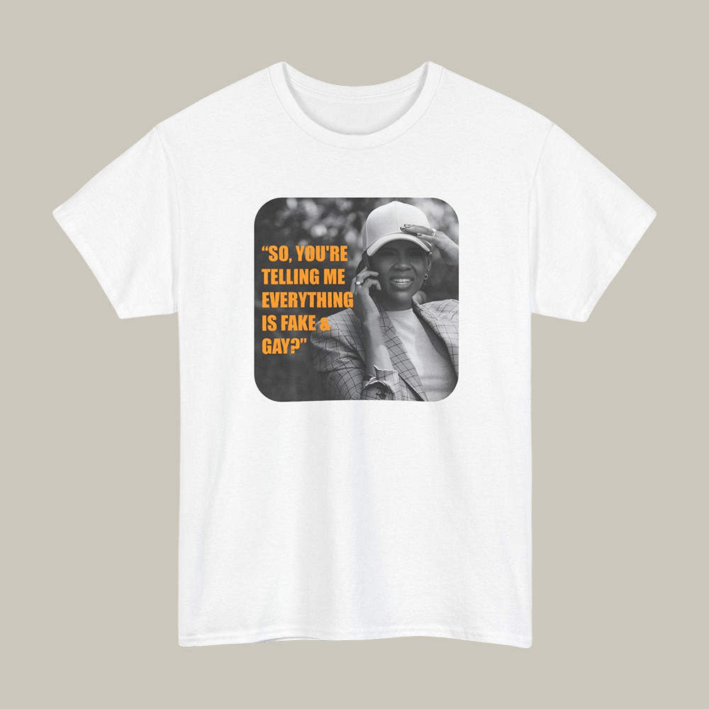 Fake & Gay Candace Owens T-Shirt Funny Adult Shirt Candace Owens Lover Gift For Him