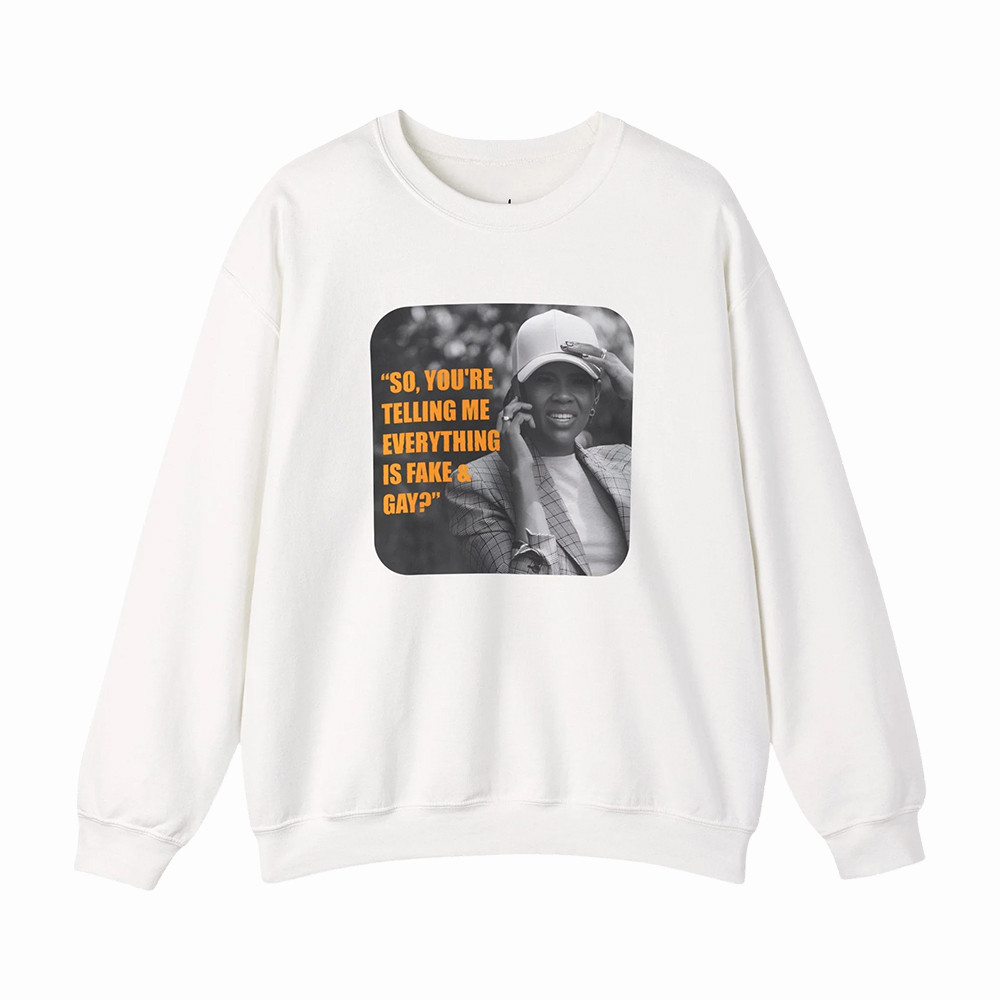 Fake And Gay Candace Owens Sweatshirt Candace Owens Clothing Present For Friends