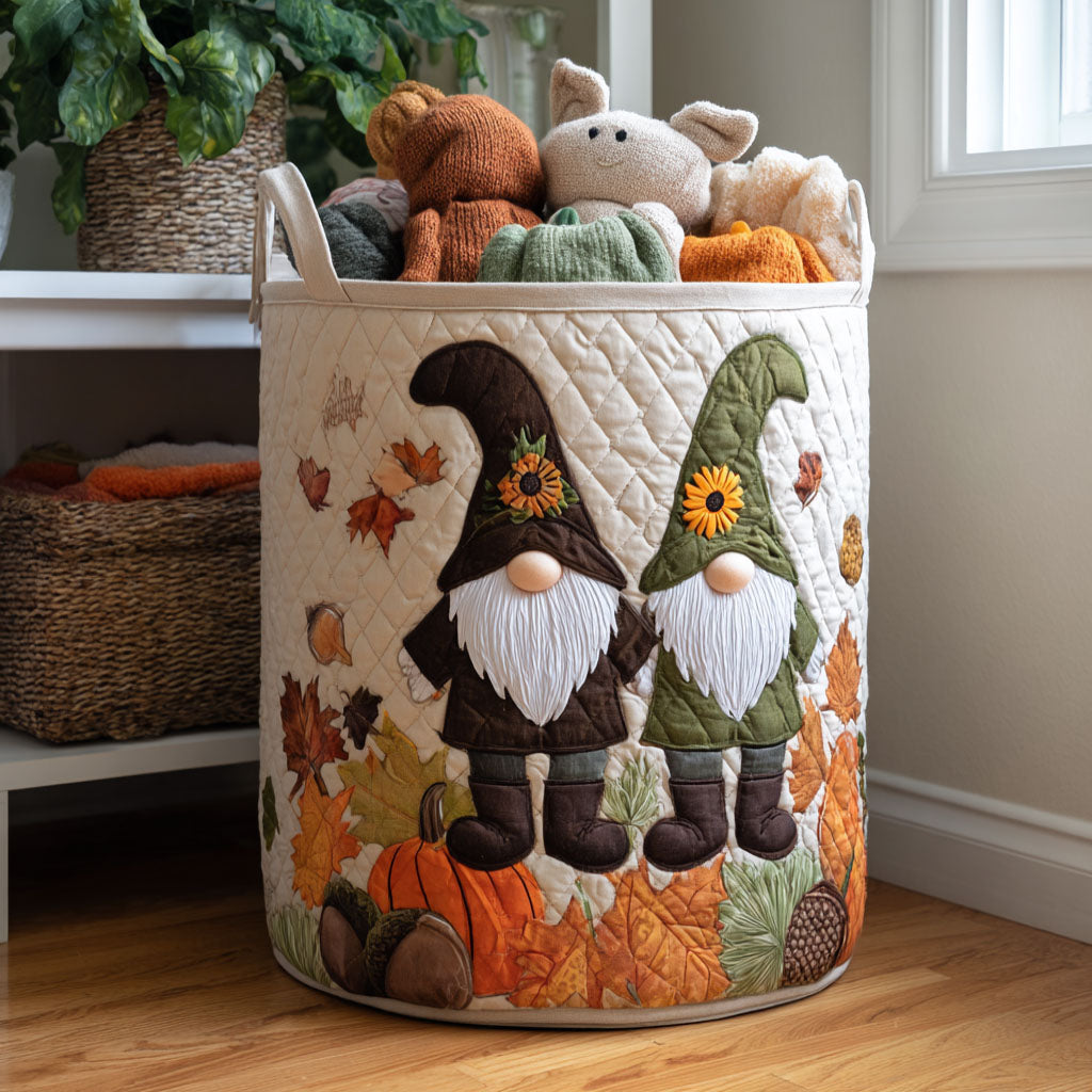 Fall Breeze Fellow Quilted Laundry Basket Merch For Home And Bedroom