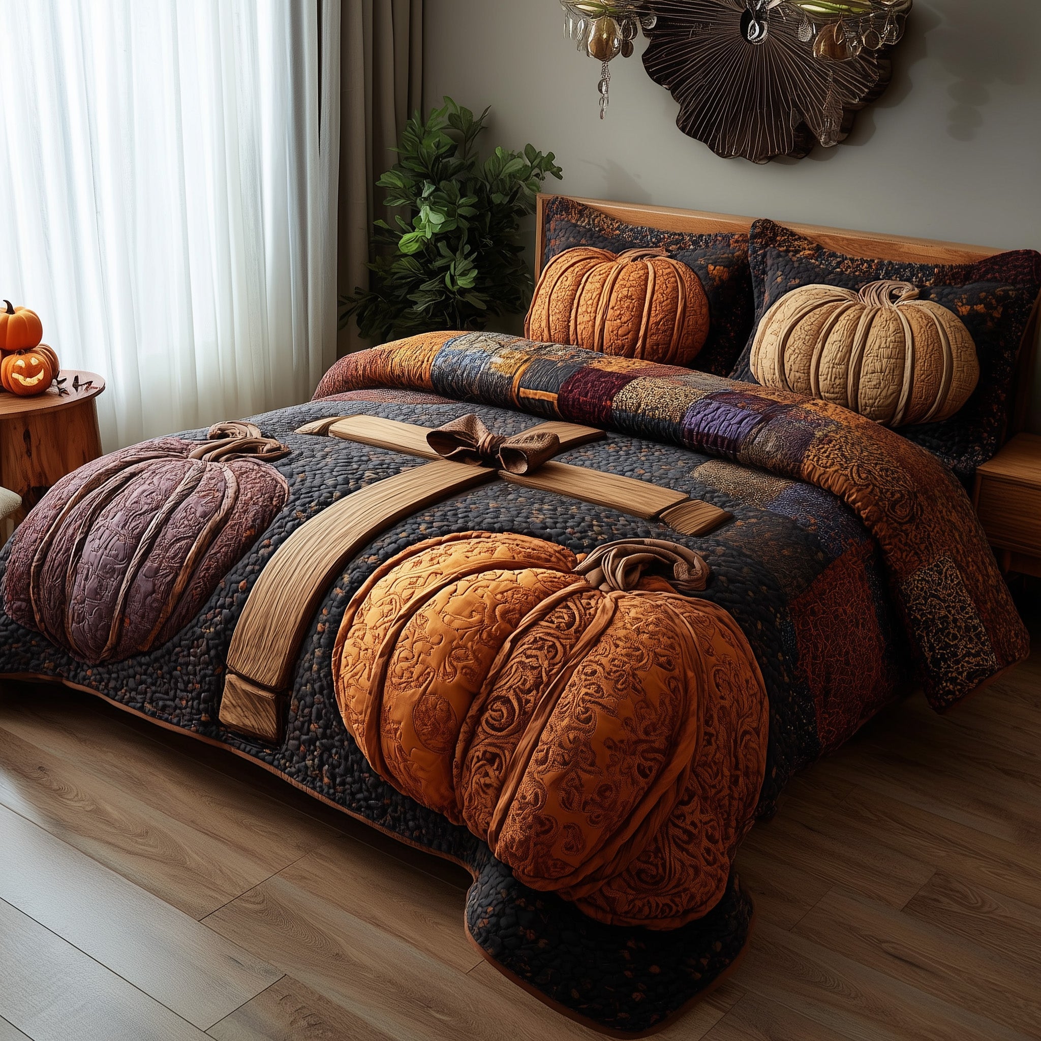 Fall For Jesus Quilted Bedding Set Wedding Gift