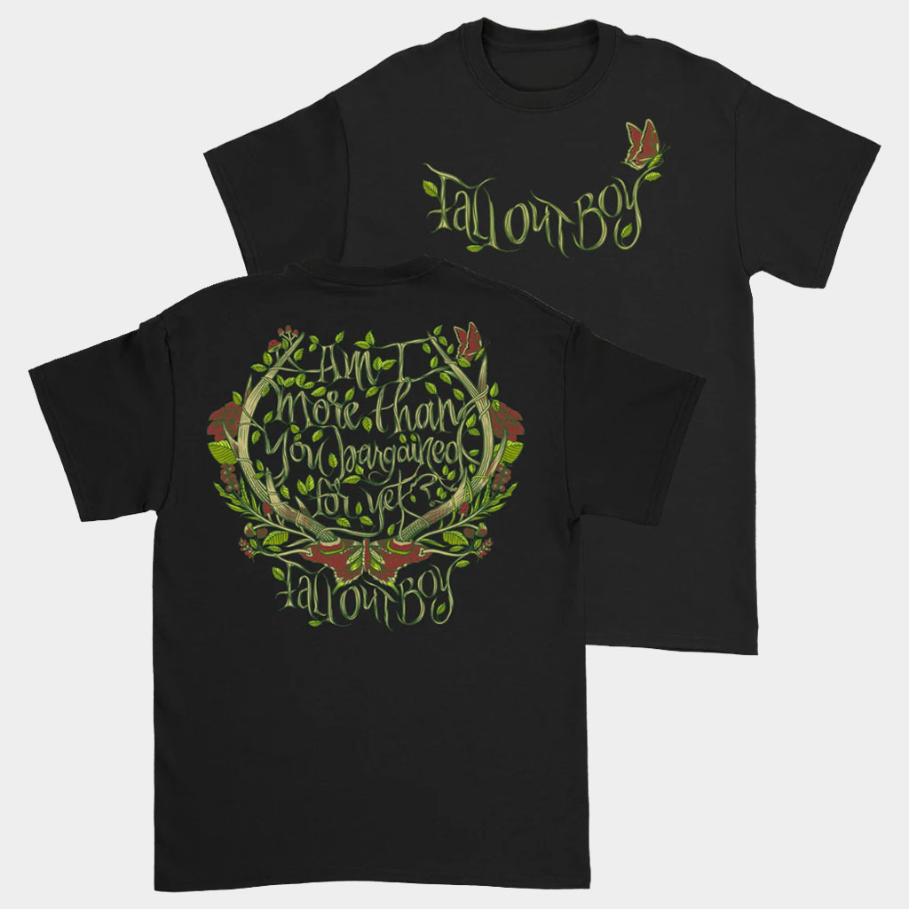 Fall Out Boy Merch Antler T-Shirt Fall Out Boy Shirt Gift Ideas For Rock Lovers Fall Out Boy Merch Antler T-Shirt Fall Out Boy Shirt Gift Ideas For Rock Lovers