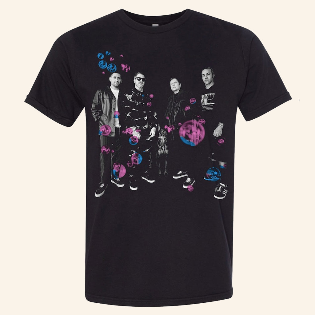 Fall Out Boy Merch Black T-Shirt Gifts For Rock Band Fans Fall Out Boy Merch Black T-Shirt Gifts For Rock Band Fans