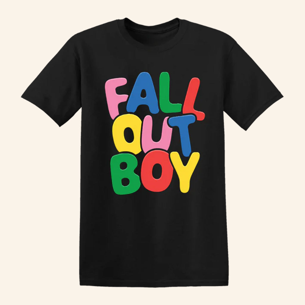 Fall Out Boy Merch Bubble Logo T-Shirt Birthday Present For Husband Fall Out Boy Merch Bubble Logo T-Shirt Birthday Present For Husband
