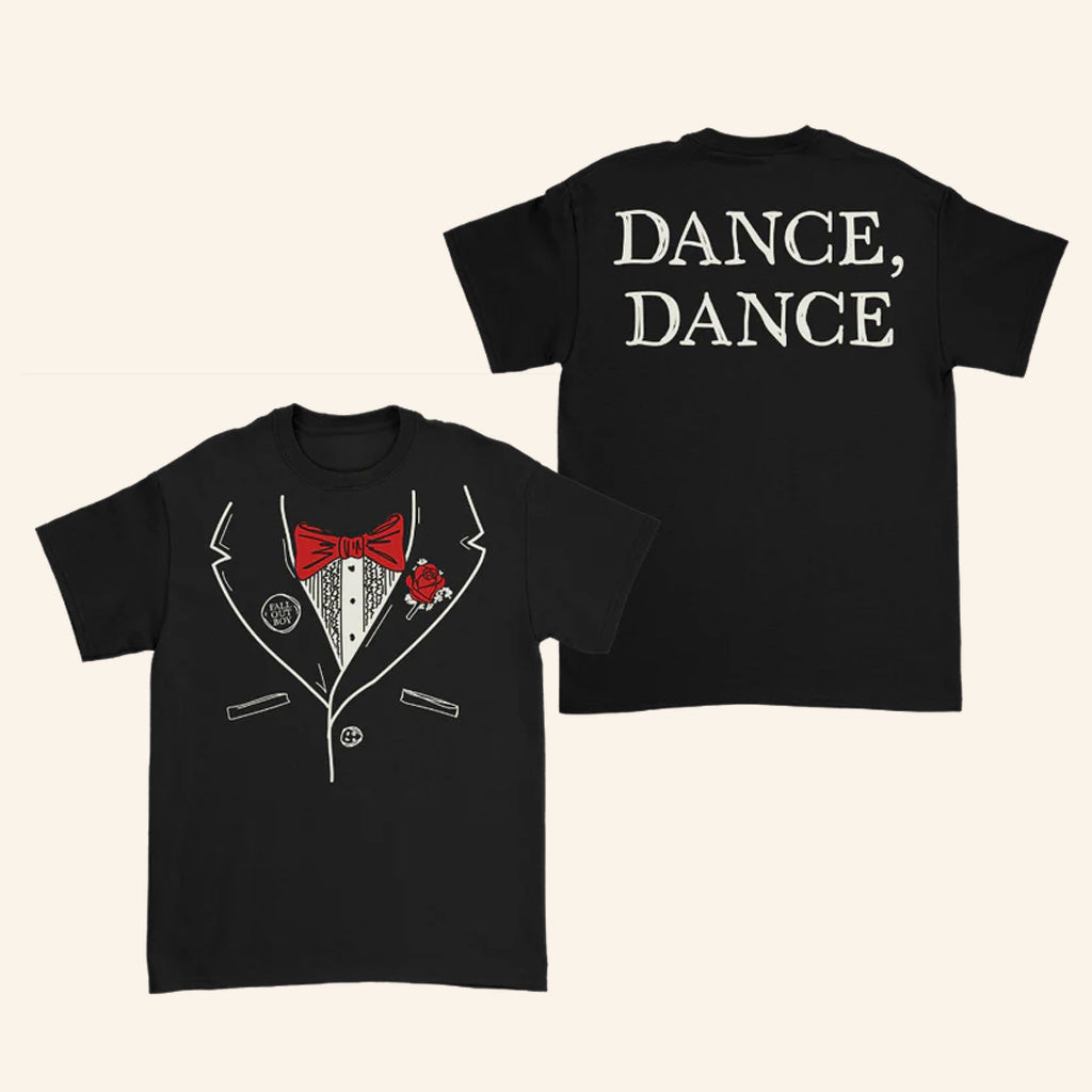 Fall Out Boy Merch Dance Dance Tuxedo T-Shirt Best Gifts For Him Fall Out Boy Merch Dance Dance Tuxedo T-Shirt Best Gifts For Him