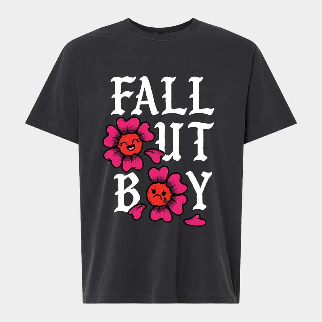 Fall Out Boy Merch Flowers Fall Out Boy Shirt Birthday Gift For Her