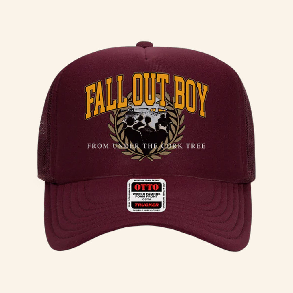 Fall Out Boy Merch From Under The Cork Tree Trucker Hat Birthday Ideas For Him