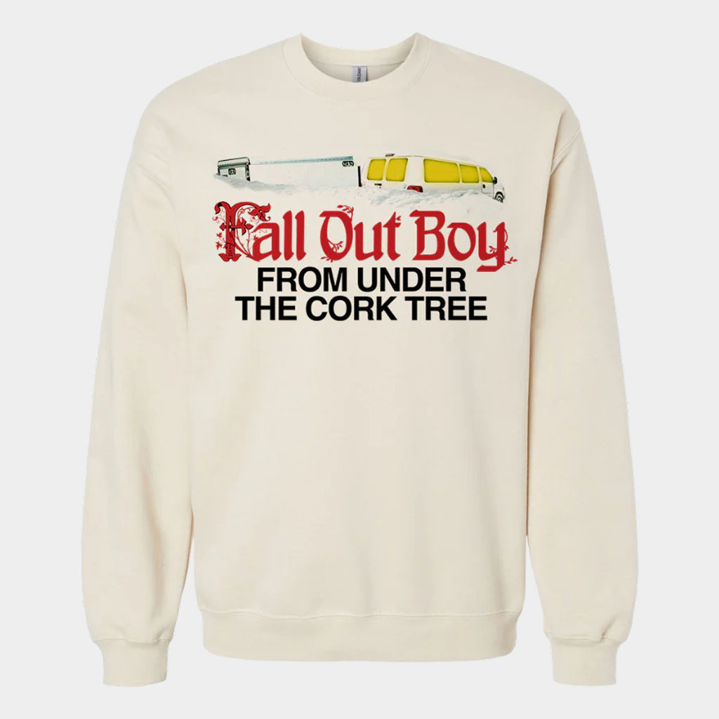 Fall Out Boy Merch Van Crewneck Fall Out Boy From Under The Cork Tree Sweatshirt Gift For BFF