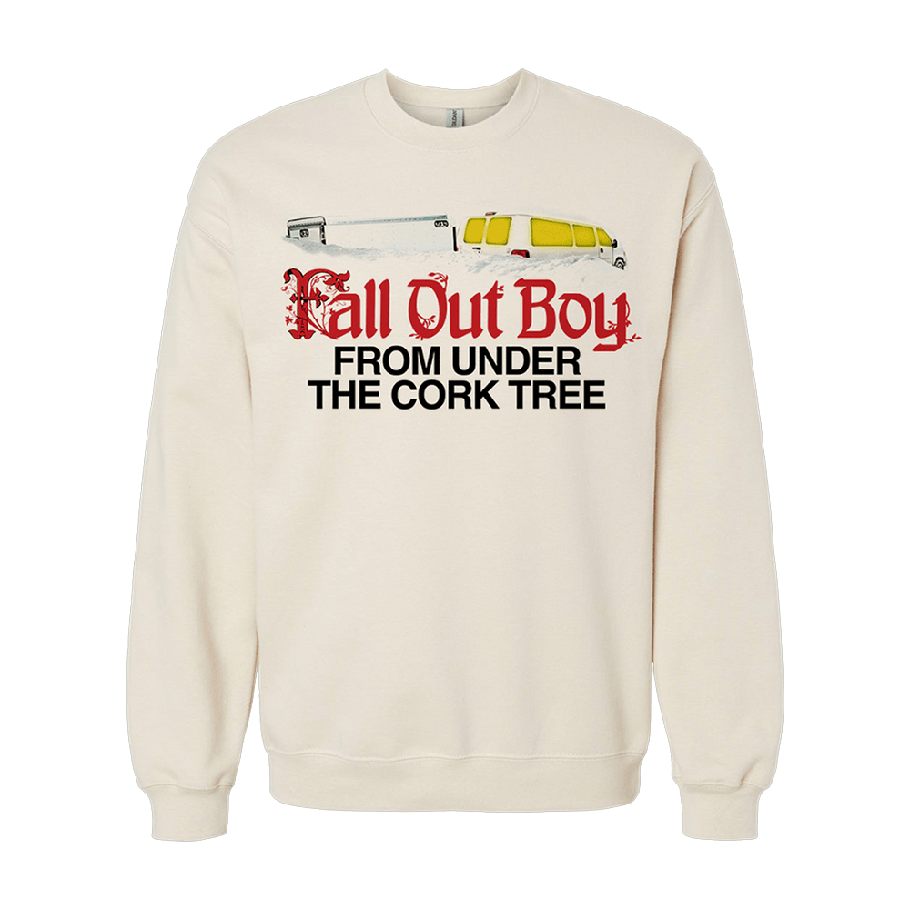 Fall Out Boy Merch Van Sweatshirt From Under The Cork Tree Sweatshirt Gifts For Rock Fans