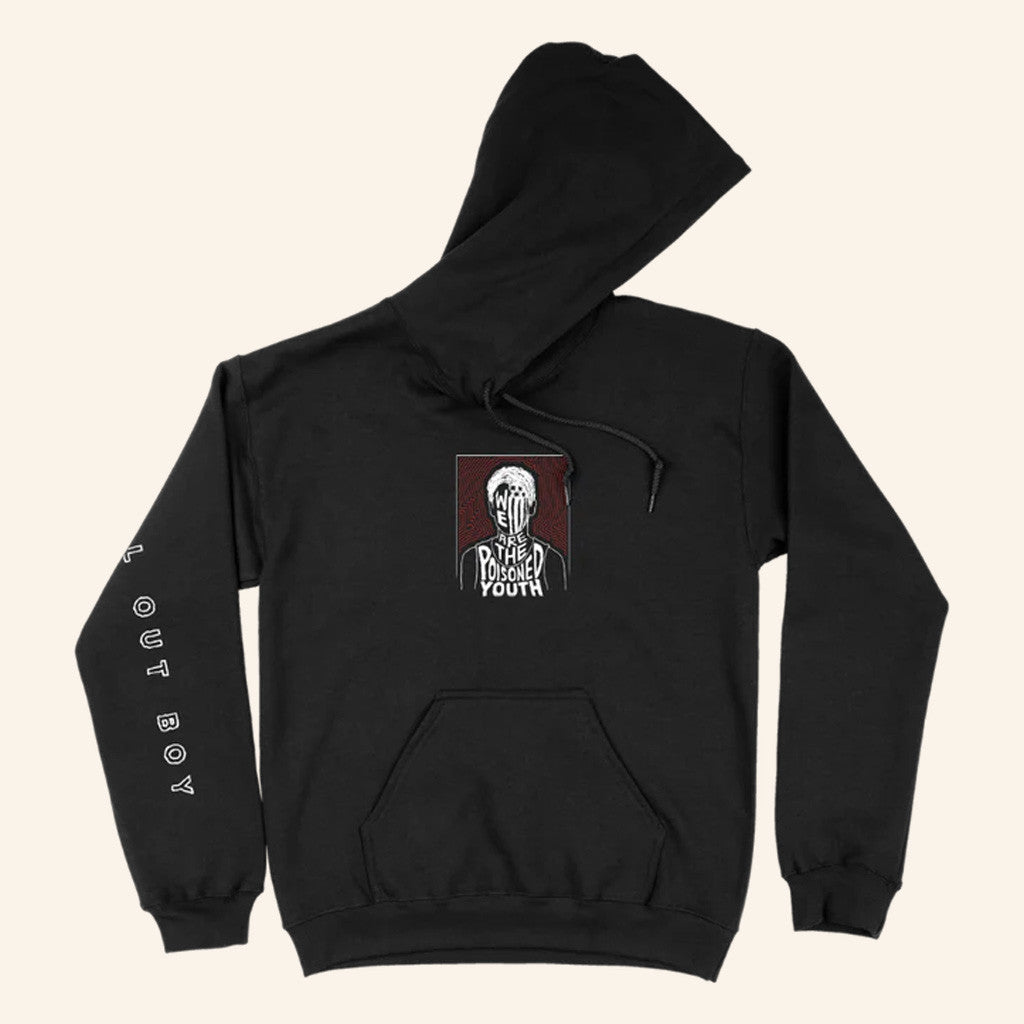Fall Out Boy Merch We Are The Poisoned Youth Hoodie Birthday Present For Friends Fall Out Boy Merch We Are The Poisoned Youth Hoodie Birthday Present For Friends