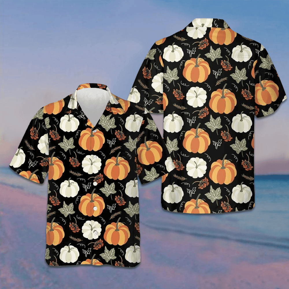 Fall Pumpkin Thanksgiving Hawaiian Shirt Funny Thanksgiving Shirt Gifts For Sibling