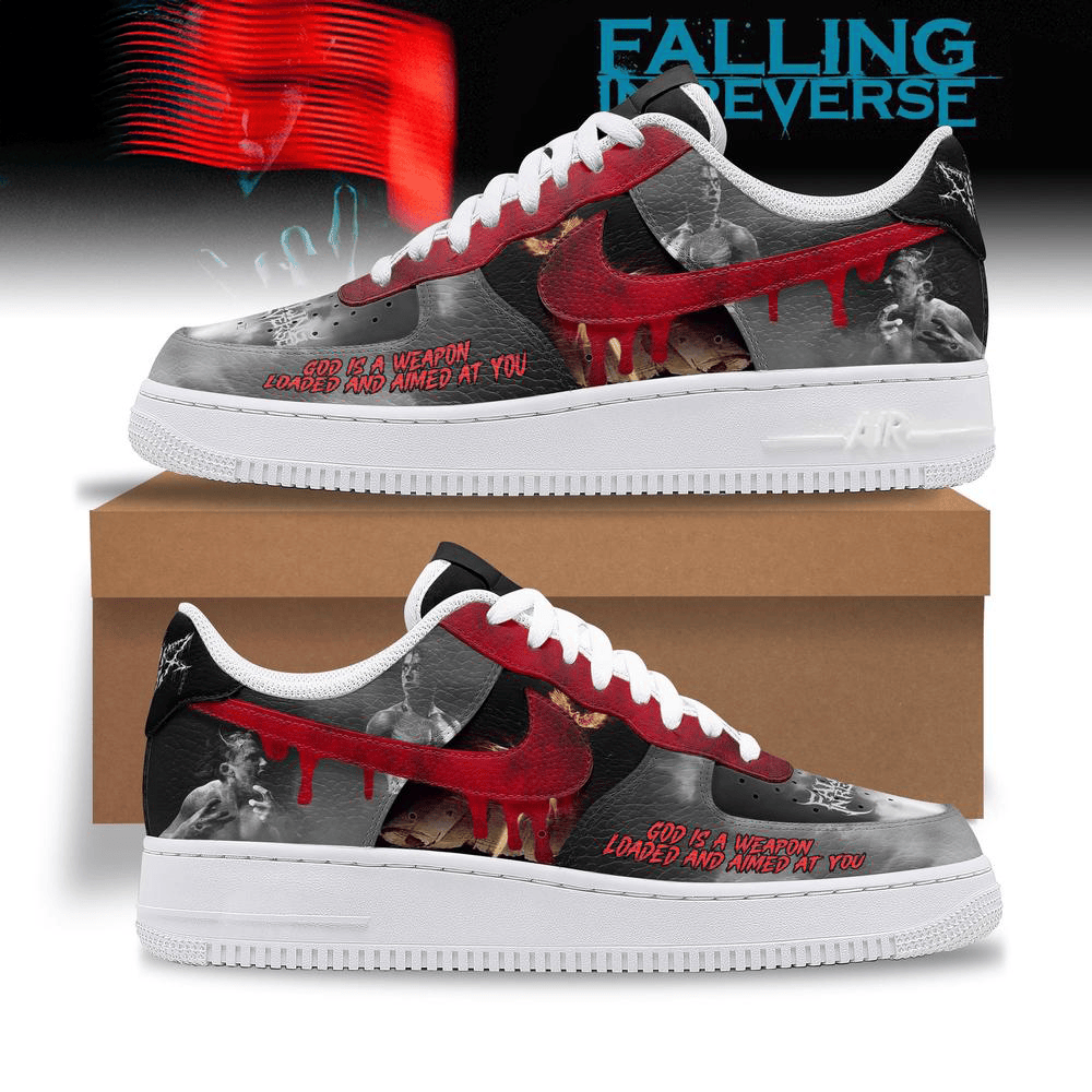 Falling In Reverse Limited Edition Air Force 1 Gifts For Husband