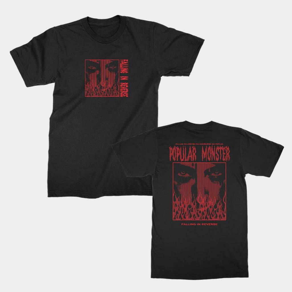 Falling In Reverse Merch Popular Monster T-Shirt Best Gifts For Rock Band Lovers