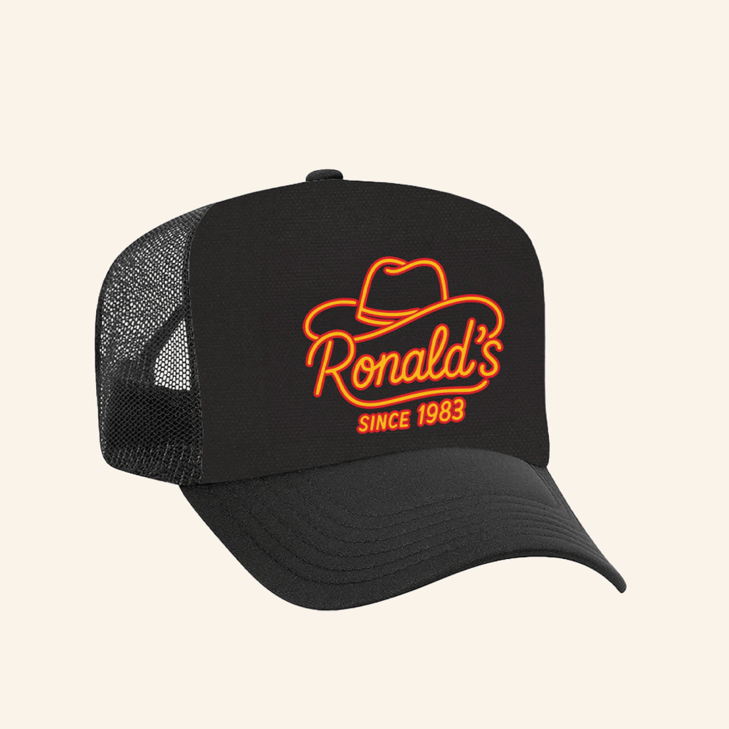 Falling In Reverse Merch Ronald's Trucker Hat Gift Ideas For Dad