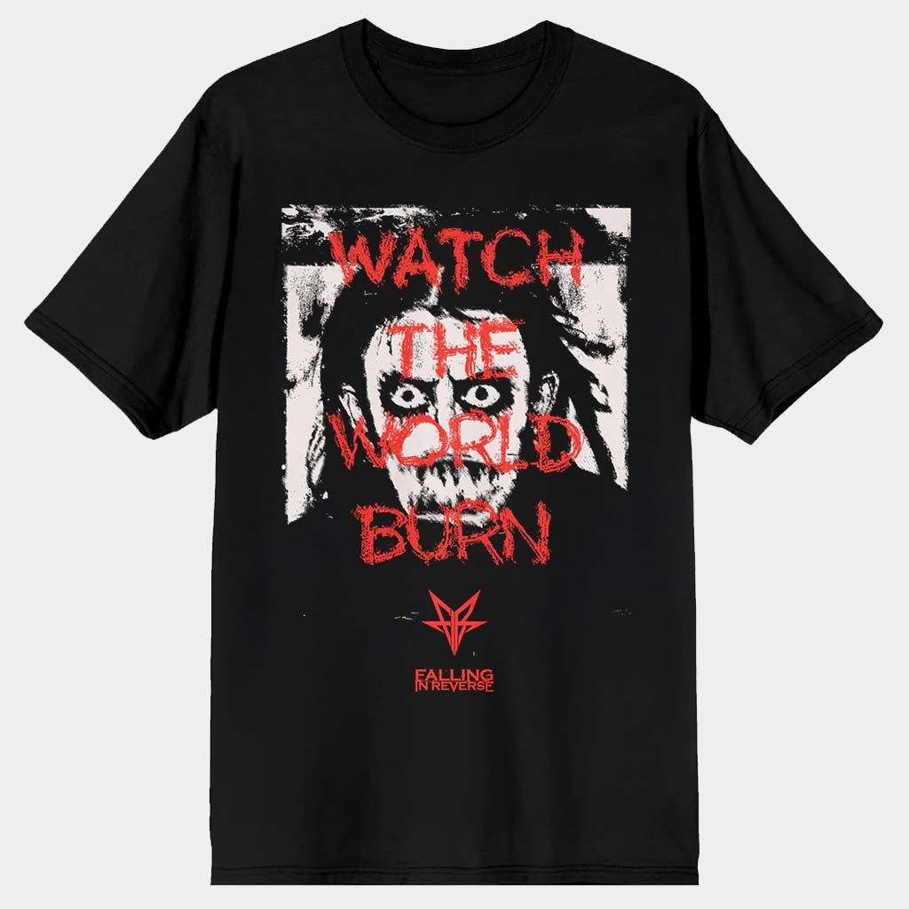 Falling In Reverse Merch Watch The World Burn Shirt Falling In Reverse T-Shirt Gifts For Fans Falling In Reverse Merch Watch The World Burn Shirt Falling In Reverse T-Shirt Gifts For Fans
