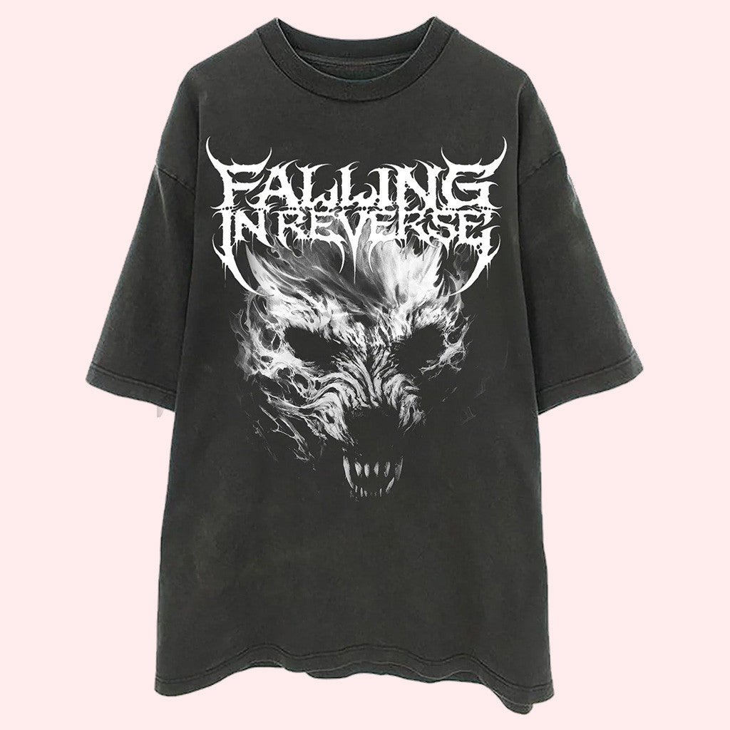 Falling In Reverse Merch Wolf T-Shirt Gifts For Father Falling In Reverse Merch Wolf T-Shirt Gifts For Father