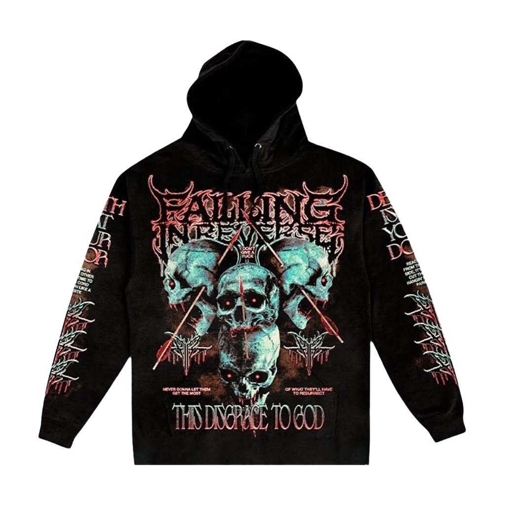 Falling In Reverse This Disgrace To God WhatNot Ronald Hoodie Falling In Reverse Merch Falling In Reverse This Disgrace To God WhatNot Ronald Hoodie Falling In Reverse Merch