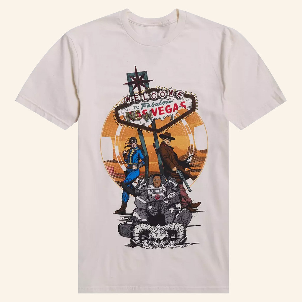 Fallout Merch New Vegas Trio T-Shirt Presents For Game Lovers Fallout Merch New Vegas Trio T-Shirt Presents For Game Lovers